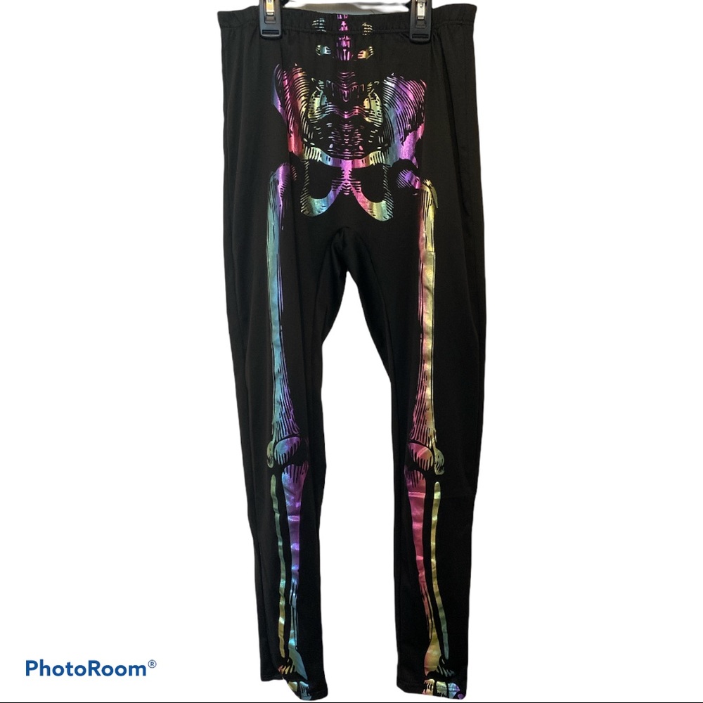 Skeleton leggings